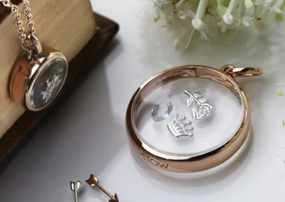 Stow Locket with Charms