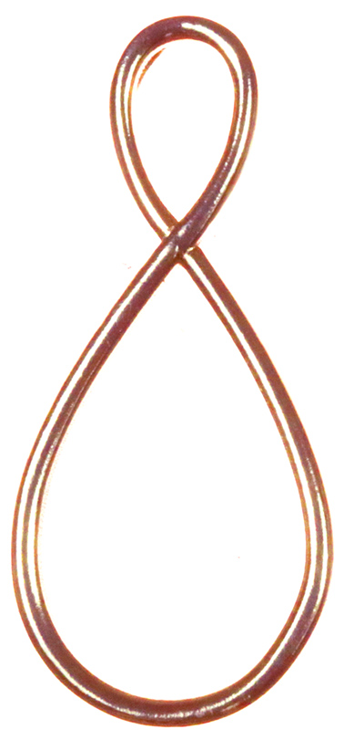 BR infinity frame rose gold infinity frame BR
